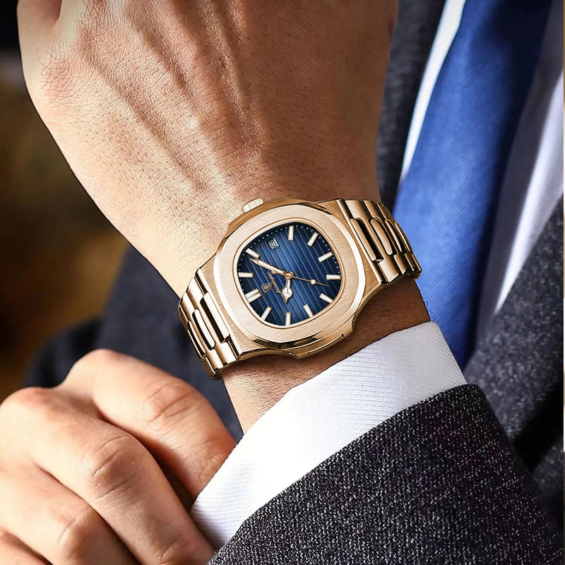 Relógio Masculino Luxo Quartz